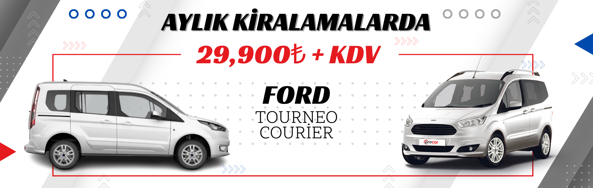 ford tourneo courier AYLIK 29,900